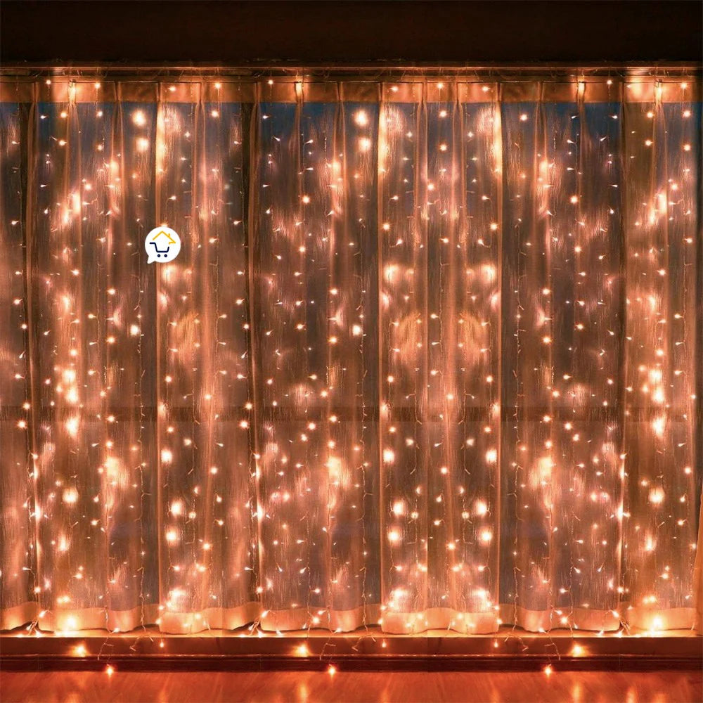 Cascada Led 3X2 Metros 360L Navidad 2010
